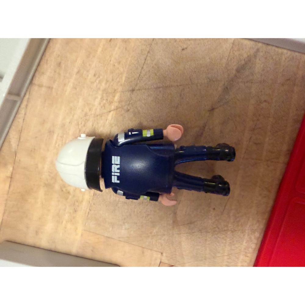Playmobil Fire Station Replacement Parts Lot Firefighter Figure Garage Door Base - Picture 3 of 4